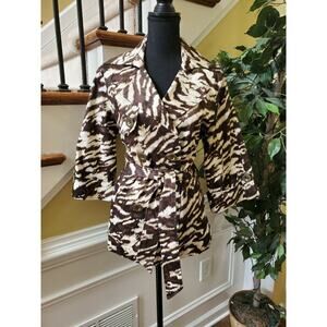 NWT Appraisal Sz M Trench Coat Jacket Women